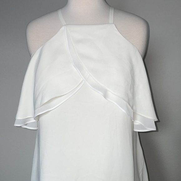 RACHEL ROY ivory white off the shoulder mini dress in women’s size XS - Picture 3 of 10